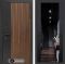 Входная дверь Лабиринт Айслаб зеркалом Максимум – Черный кварц