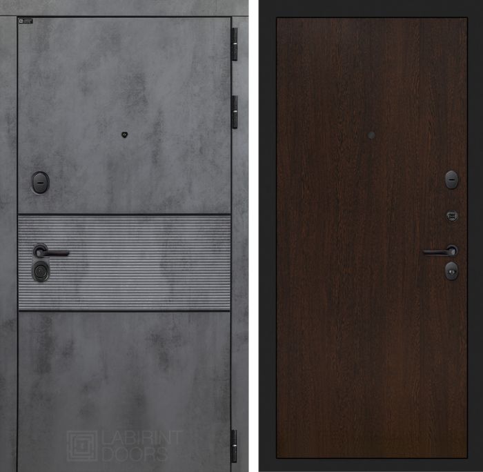 Входная дверь Лабиринт INFINITY 05 - Венге