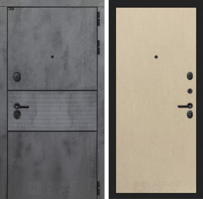 Входная дверь Лабиринт INFINITY 05 - Венге светлый