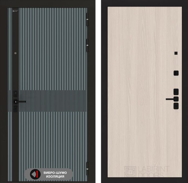 Входная дверь Лабиринт ИССИДА (ISSIDA) - 05 Ясень светлый