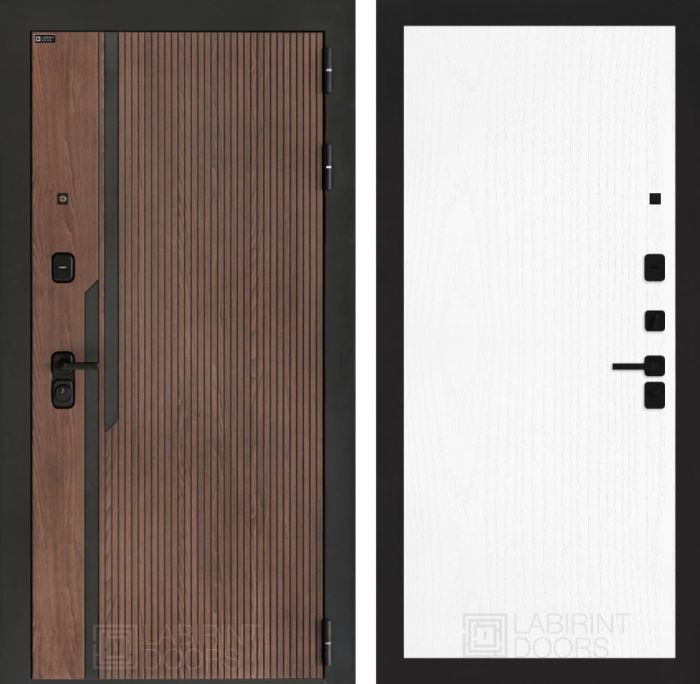 Входная дверь Лабиринт KARMINA 07 – Белое дерево