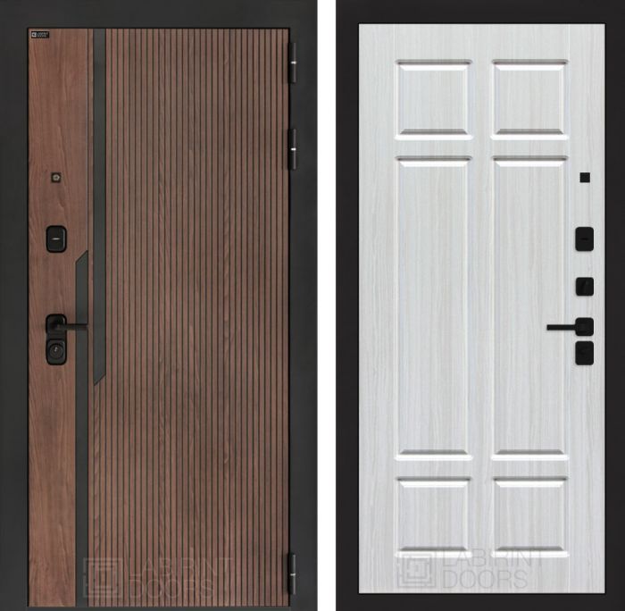 Входная дверь Лабиринт KARMINA 08 – Кристалл вуд