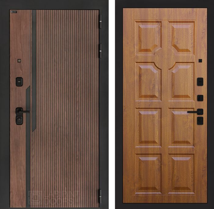 Входная дверь Лабиринт KARMINA 17 – Золотой дуб