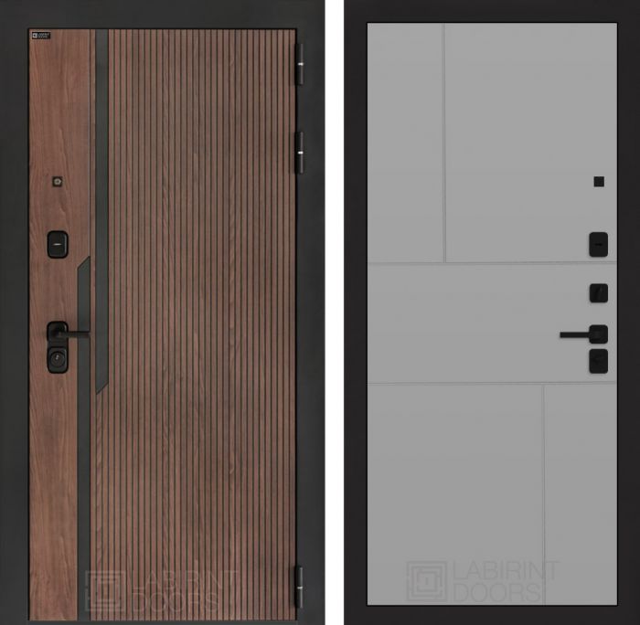 Входная дверь Лабиринт KARMINA 21 – Грей софт