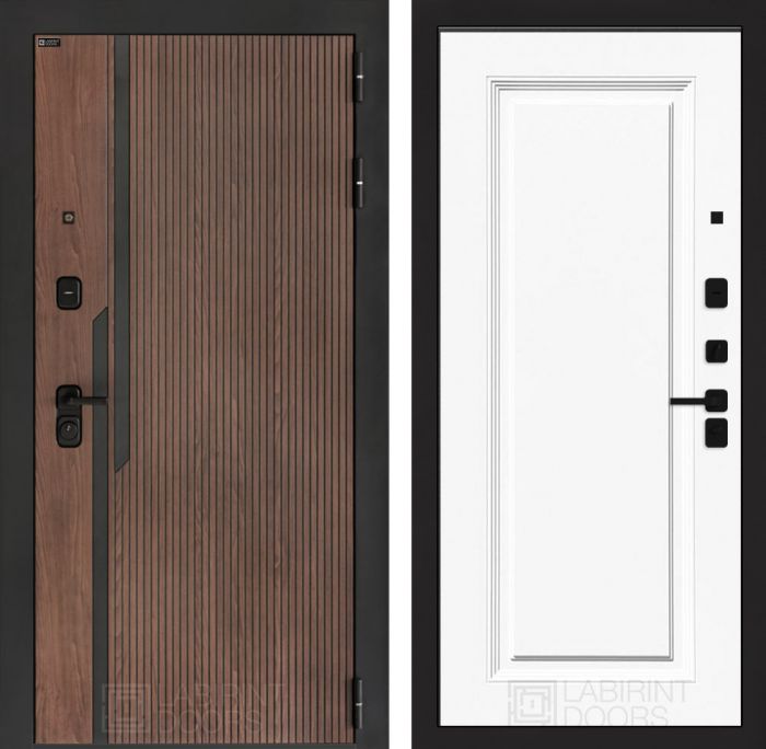 Входная дверь Лабиринт KARMINA 27 – Эмаль RAL 9003