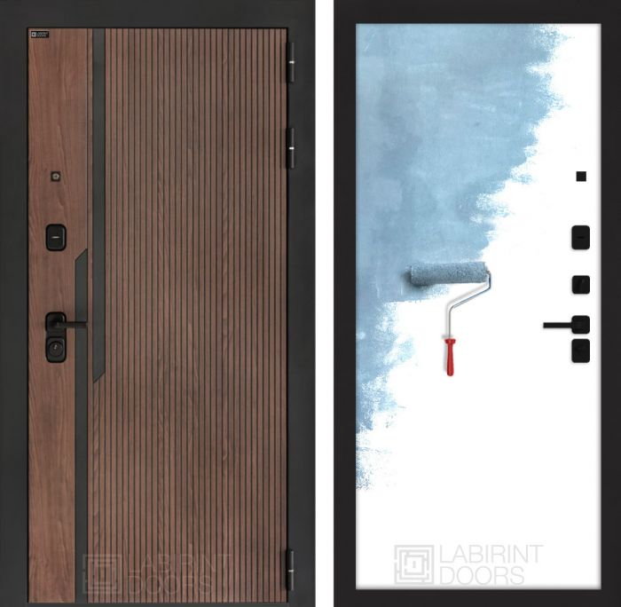Входная дверь Лабиринт KARMINA 28 – Грунт под покраску