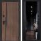 Входная дверь Лабиринт KARMINA с Зеркалом тонированным Максимум – Черный кварц