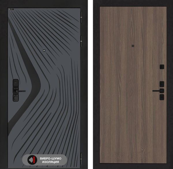 Входная дверь Лабиринт LEOLAB 05 – Ясень темный