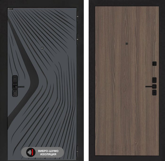 Входная дверь Лабиринт LEOLAB 05 – Ясень темный