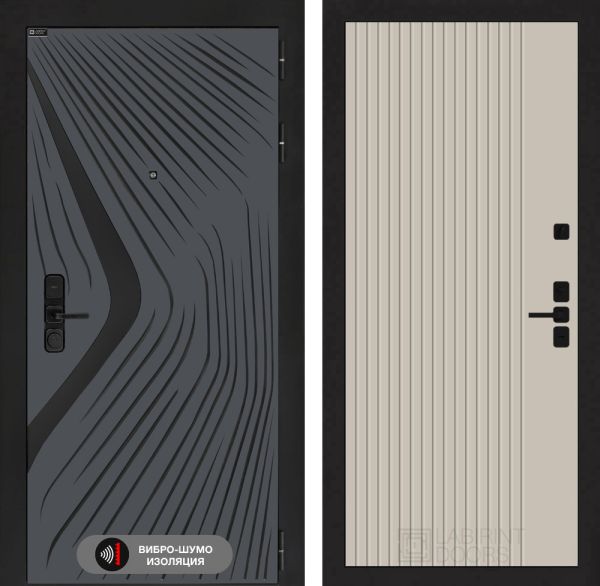 Входная дверь Лабиринт LEOLAB 29 – Капучино