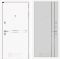 Входная дверь Лабиринт Лайн WHITE 10 - Белый рельеф софт