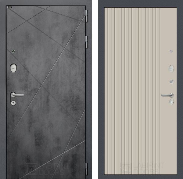 Входная дверь Лабиринт Лофт (LOFT) 29 - Капучино