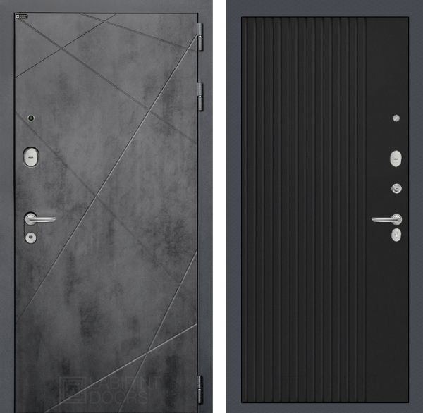 Входная дверь Лабиринт Лофт (LOFT) 29 - Черный кварц