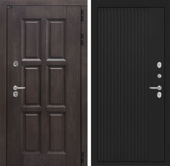 Входная дверь Лабиринт Лондон 29 - Черный кварц
