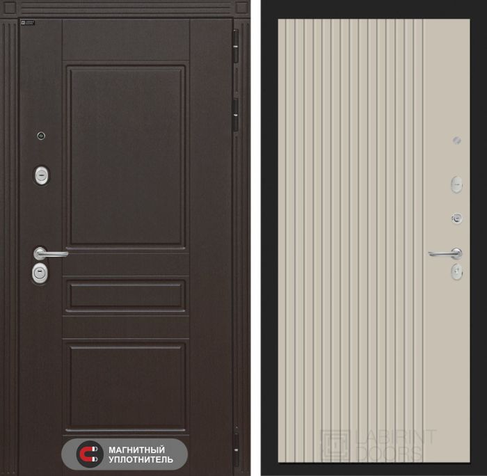 Входная дверь Лабиринт Мегаполис 29 - Капучино