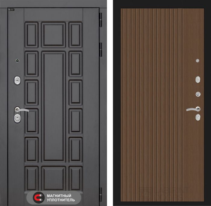 Входная дверь Лабиринт Нью-Йорк 29 - Дуб кантри темный