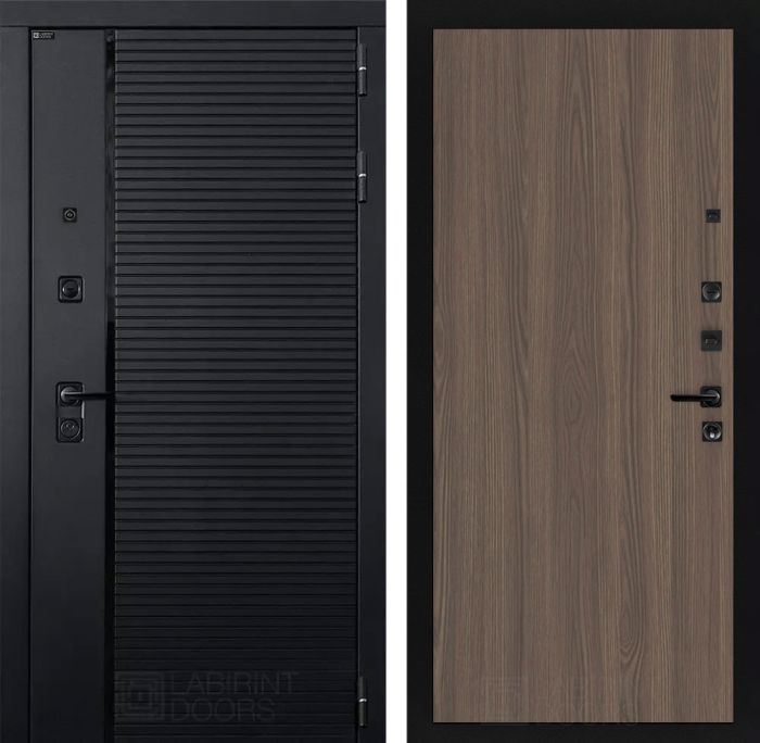 Входная дверь Лабиринт PIANO 05 - Ясень темный
