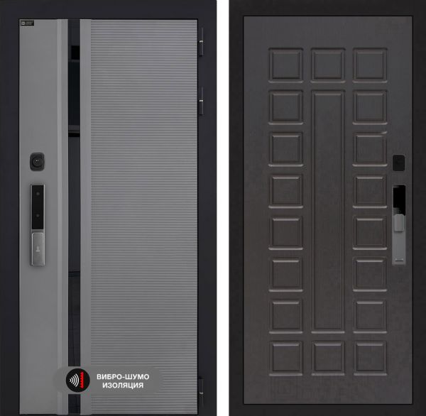 Входная дверь Лабиринт Пиано Смарт 2.0 - 04 Венге