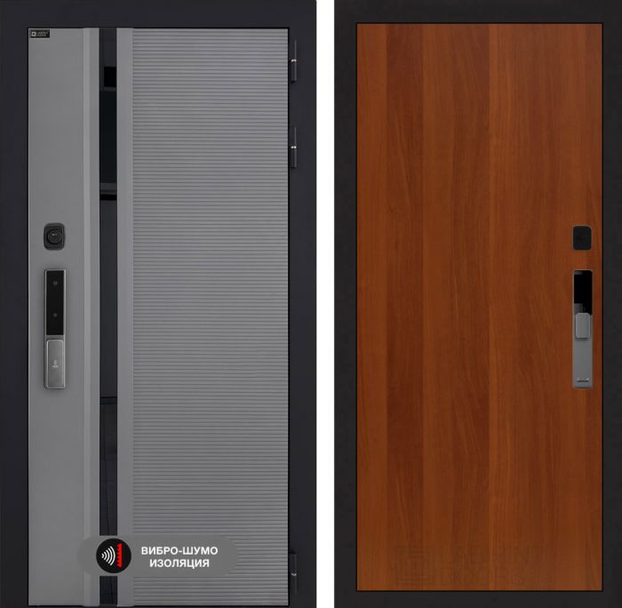 Входная дверь Лабиринт Пиано Смарт 2.0 - 05 Итальянский орех