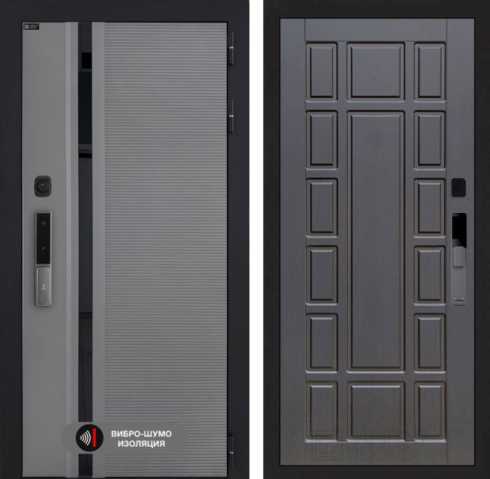 Входная дверь Лабиринт Пиано Смарт 2.0 - 12 Венге