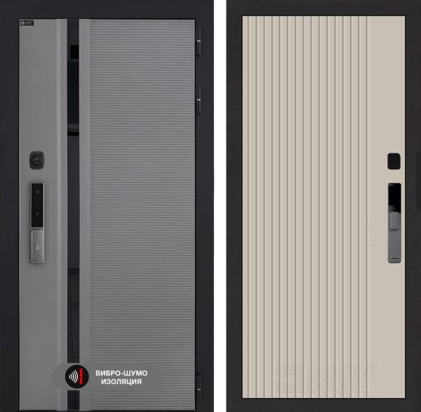 Входная дверь Лабиринт Пиано Смарт 2.0 - 29 Капучино