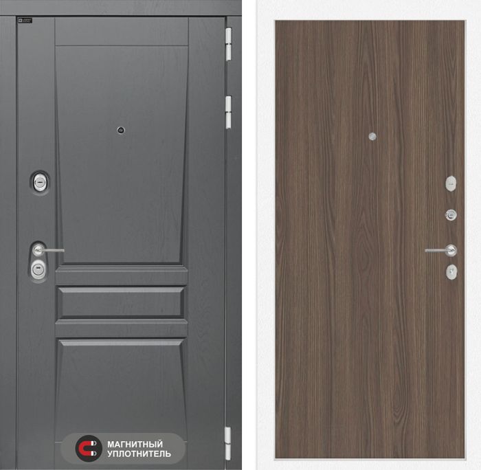 Входная дверь Лабиринт Платинум 05 - Ясень темный