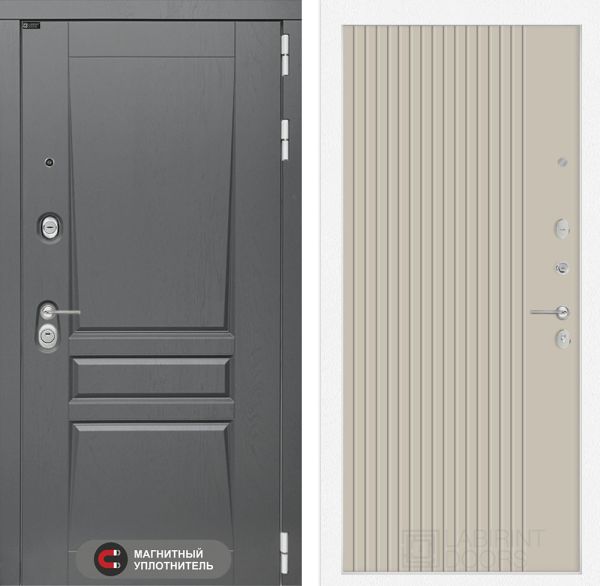 Входная дверь Лабиринт Платинум 29 - Капучино