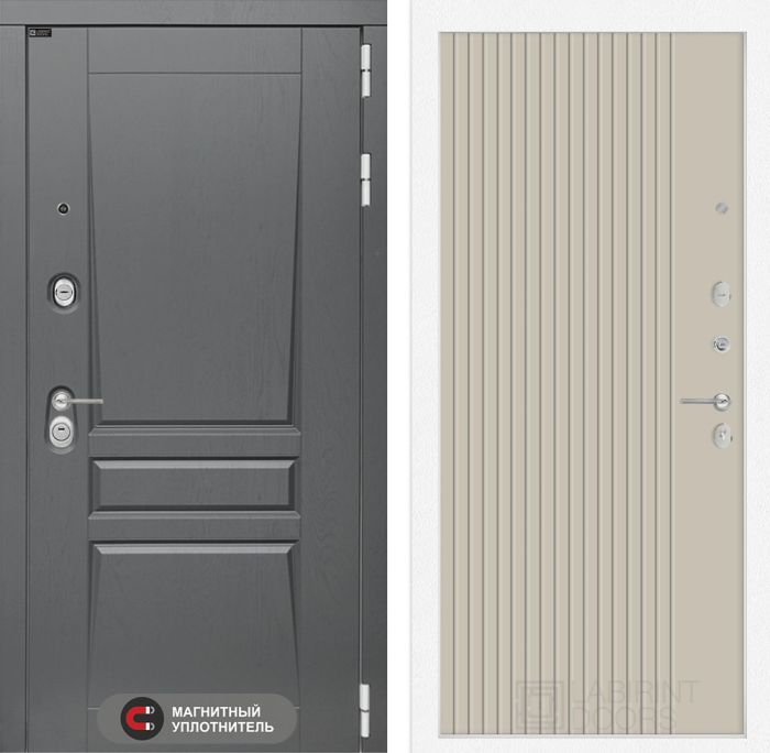 Входная дверь Лабиринт Платинум 29 - Капучино