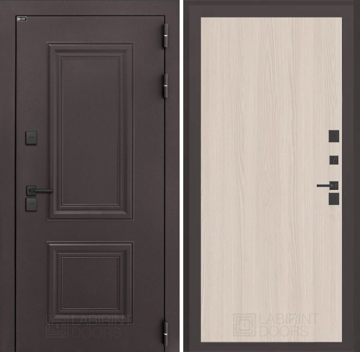 Входная дверь Лабиринт Полярис лайт - 05 – Ясень светлый