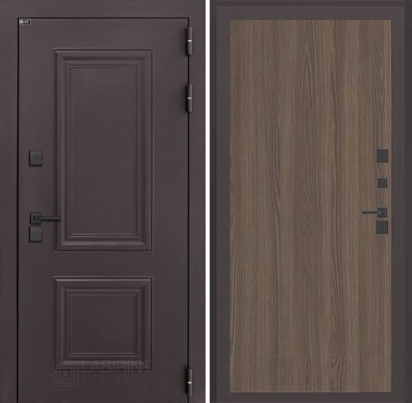 Входная дверь Лабиринт Полярис лайт - 05 – Ясень темный