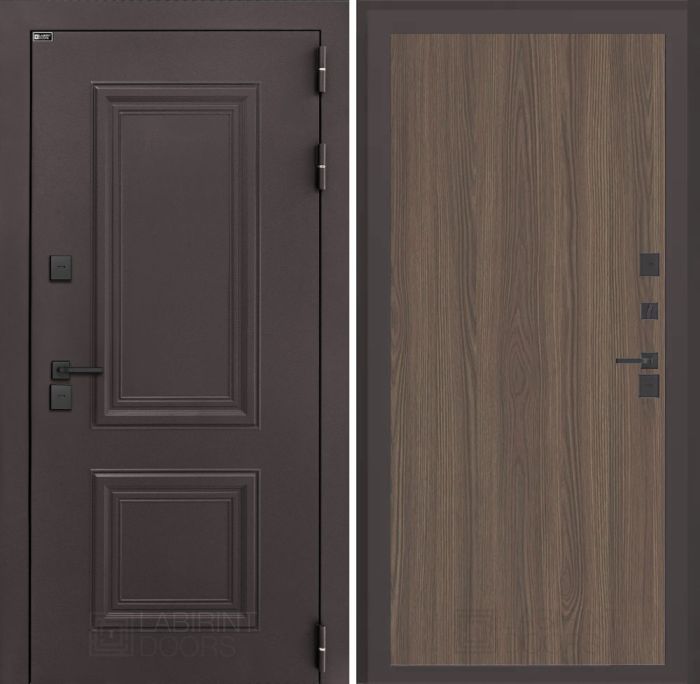 Входная дверь Лабиринт Полярис лайт - 05 – Ясень темный