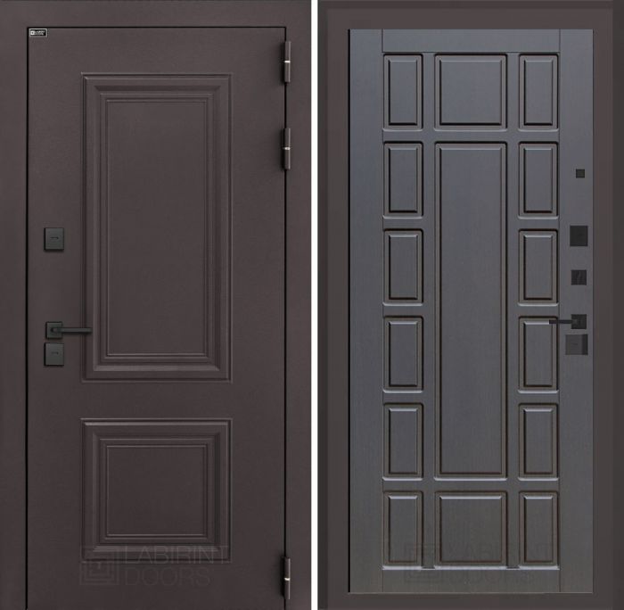 Входная дверь Лабиринт Полярис лайт - 12 – Венге