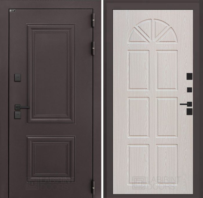 Входная дверь Лабиринт Полярис лайт 15 – Алмон 25