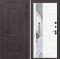 Входная дверь Лабиринт Полярис лайт 19 – Белый софт с Зеркалом