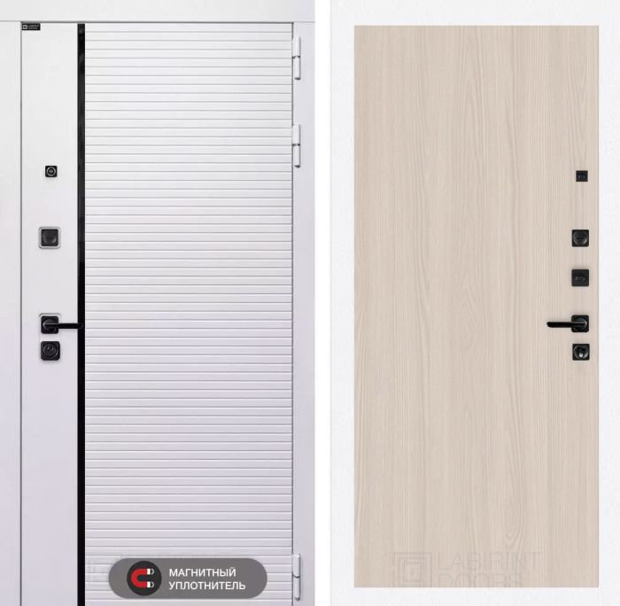 Входная дверь Лабиринт ROYAL 05 - Ясень светлый