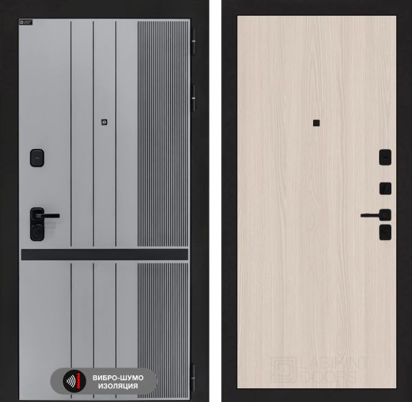 Входная дверь Лабиринт SKYLAB 05 – Ясень светлый