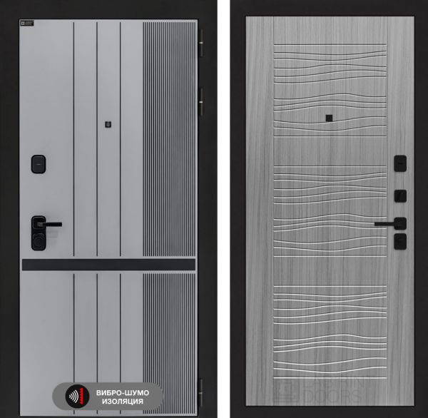 Входная дверь Лабиринт SKYLAB 06 – Сандал серый