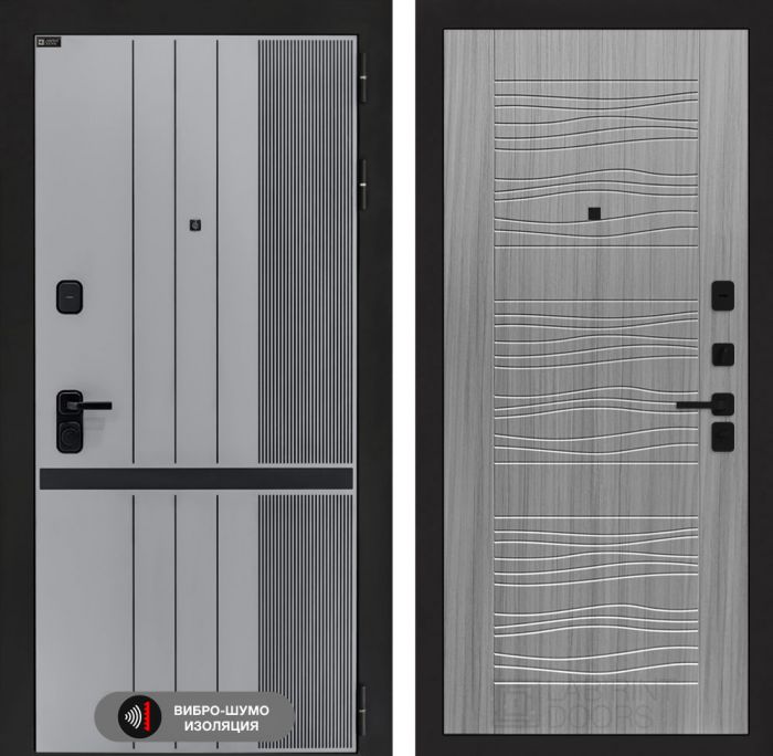 Входная дверь Лабиринт SKYLAB 06 – Сандал серый
