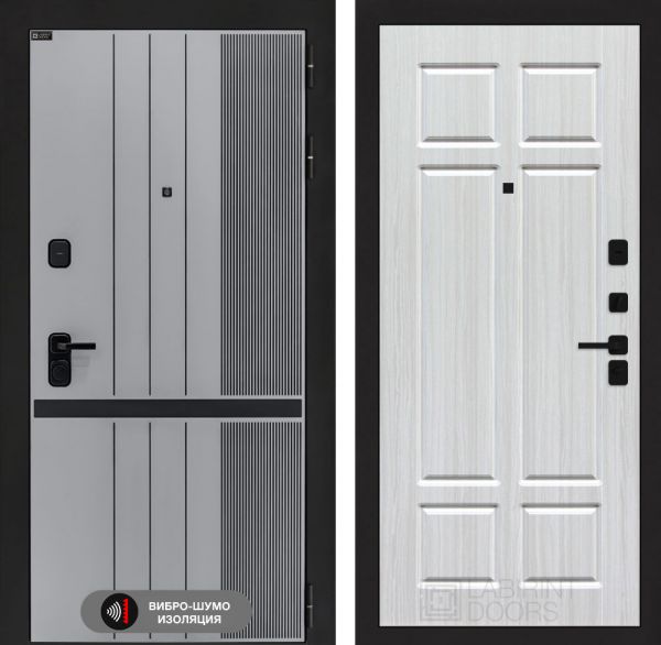 Входная дверь Лабиринт SKYLAB 08 – Кристалл вуд