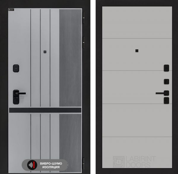 Входная дверь Лабиринт SKYLAB 13 – Грей софт