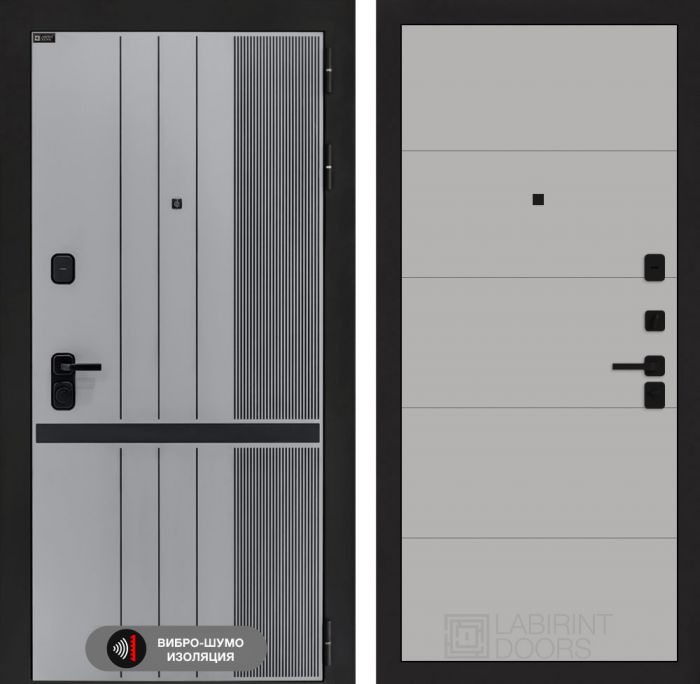Входная дверь Лабиринт SKYLAB 13 – Грей софт