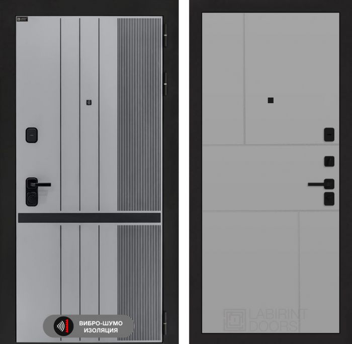 Входная дверь Лабиринт SKYLAB 21 – Грей софт