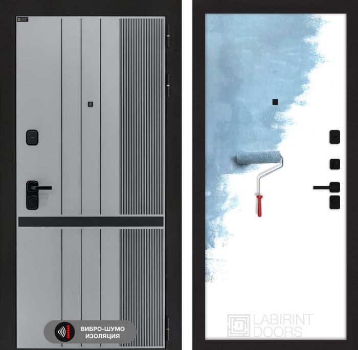 Входная дверь Лабиринт SKYLAB 28 – Грунт под покраску