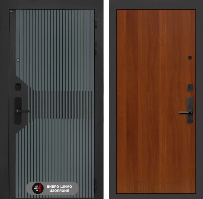 Входная дверь Лабиринт Смартлаб 05 – Итальянский орех