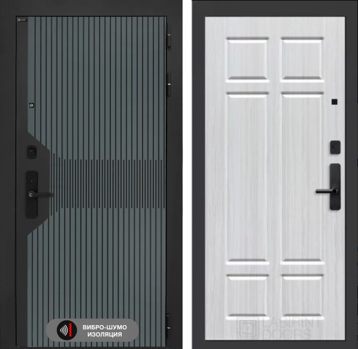 Входная дверь Лабиринт Смартлаб 08 – Кристалл вуд