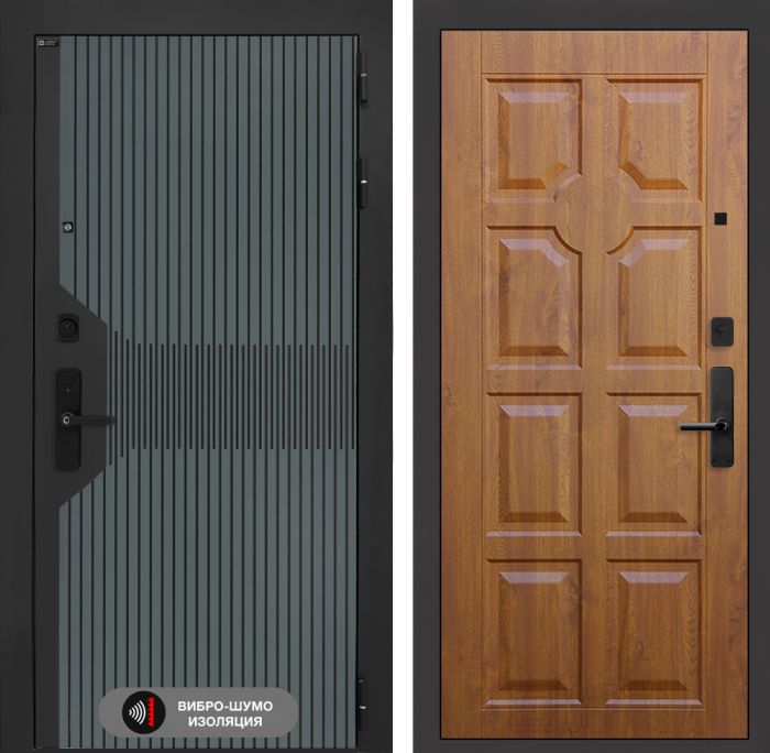 Входная дверь Лабиринт Смартлаб 17 – Золотой дуб