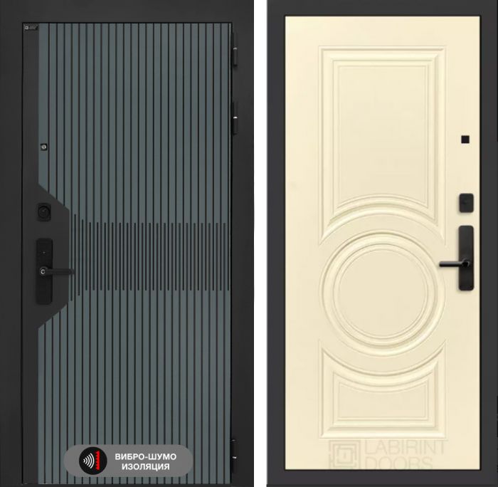 Входная дверь Лабиринт Смартлаб 23 – Шампань софт