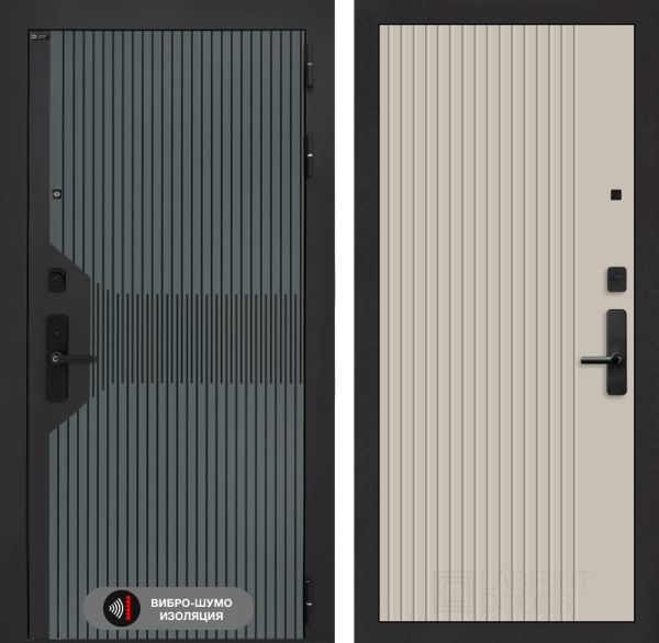 Входная дверь Лабиринт Смартлаб 29 – Капучино