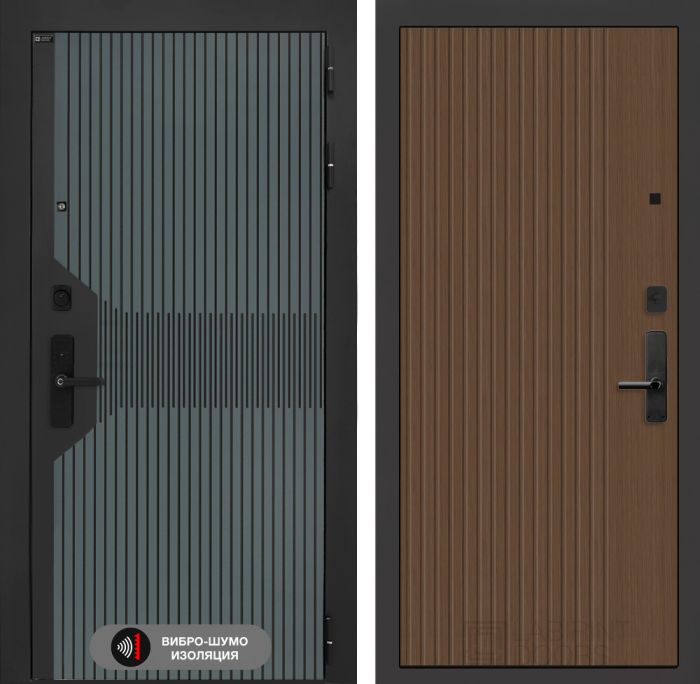 Входная дверь Лабиринт Смартлаб 29 – Дуб кантри темный