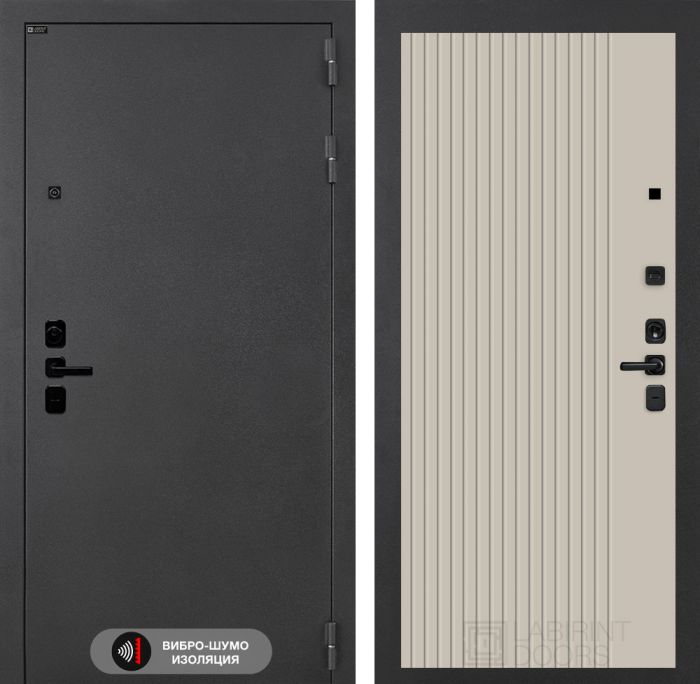 Входная дверь Лабиринт Соналаб 29 - Капучино